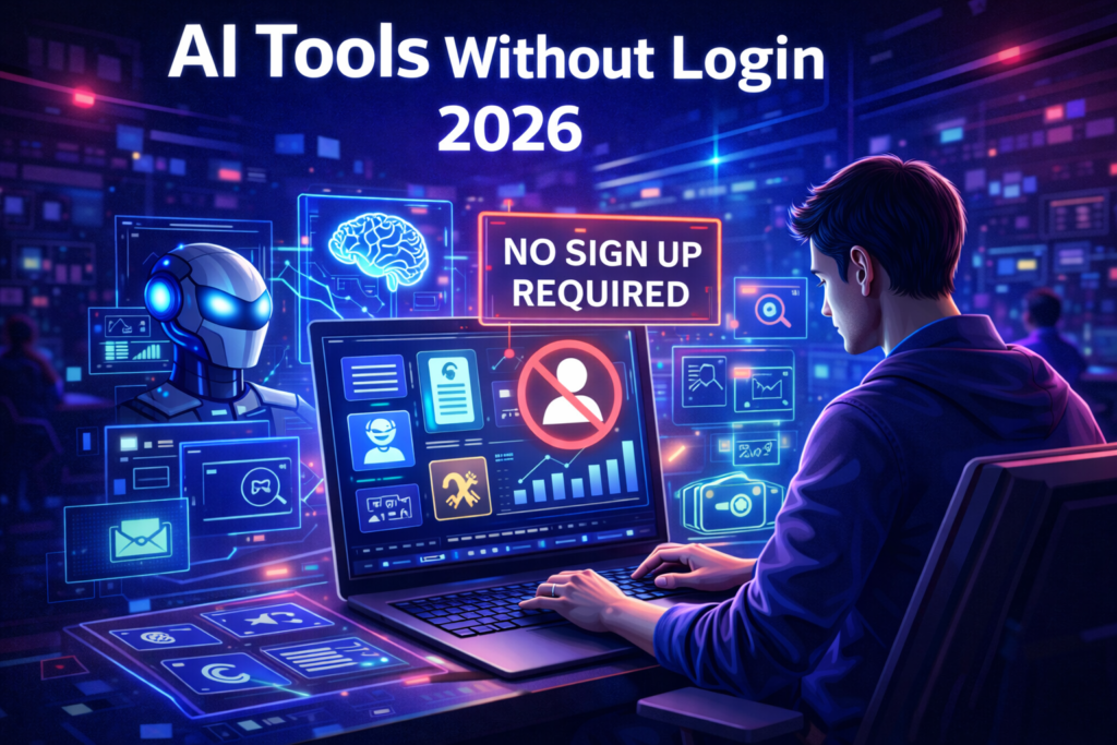 AI Tools Without Login 2026