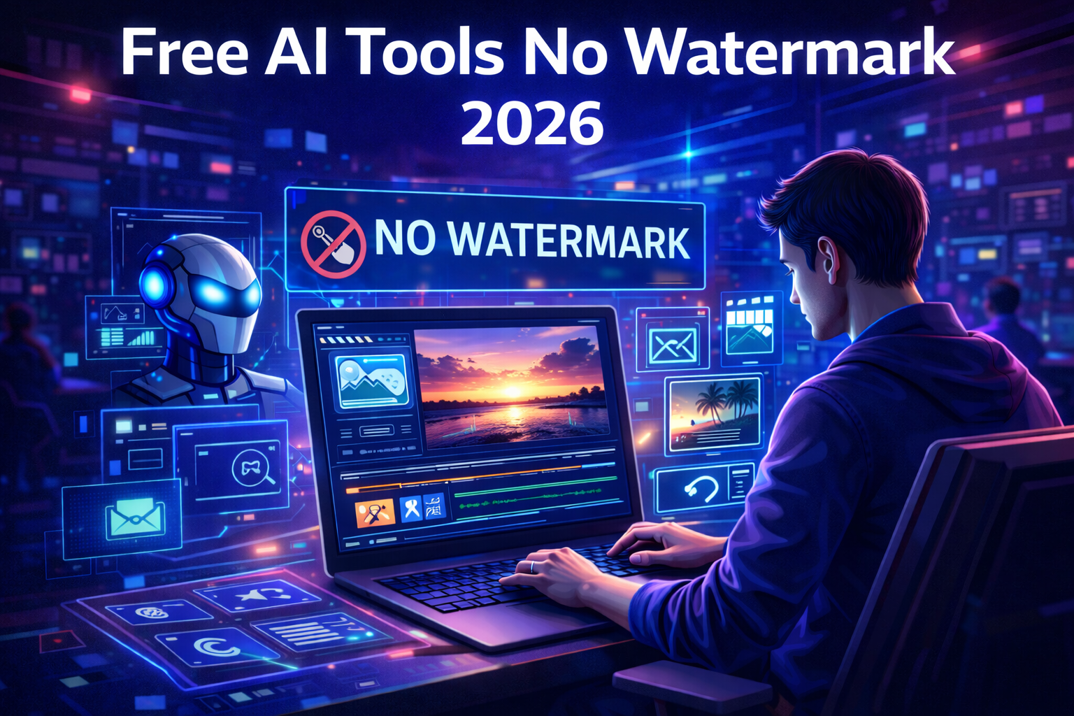 Free AI Tools No Watermark 2026
