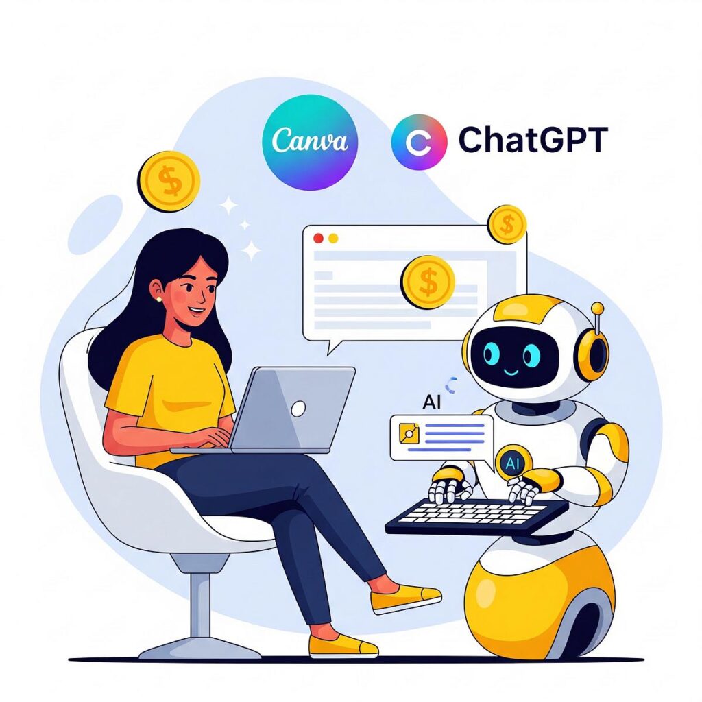 ai side hustles 2026 – make $1000 per month using artificial intelligence tools and online business ideas